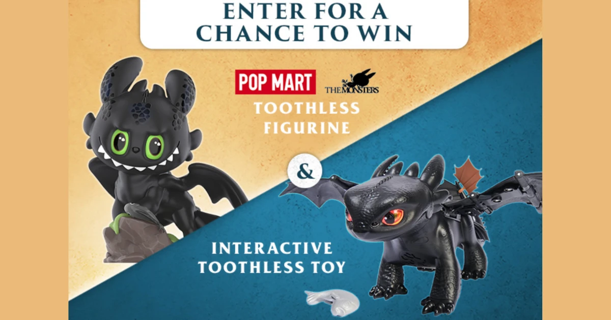 How To Train Your Dragon Toy Sweepstakes