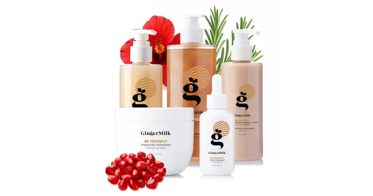 Ginger Milk Natural Care Hair Products Sample Ki