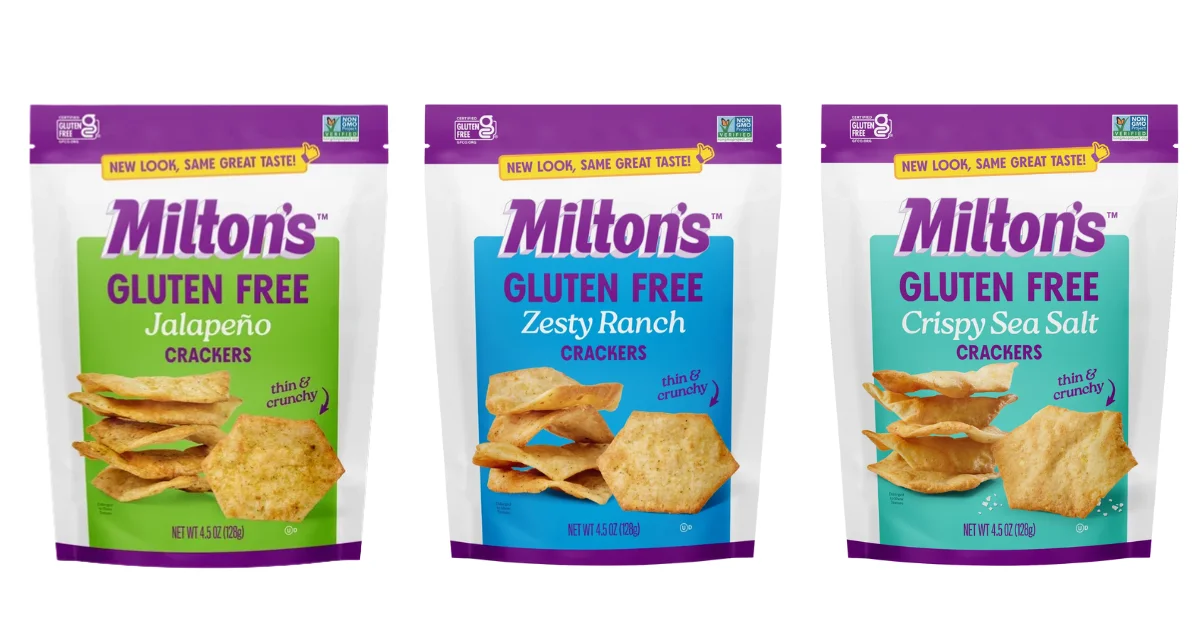 Free Milton’s Gluten Free Crackers at Walmart