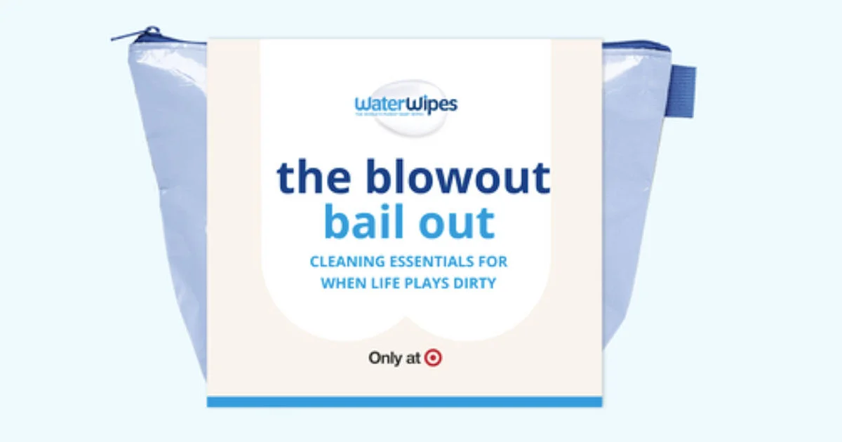 WaterWipes Blowout Bail Out Kit