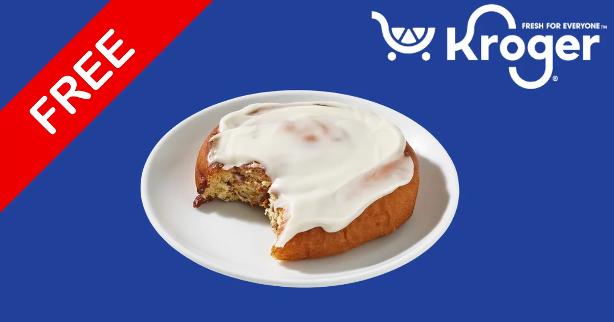 Cinnamon Roll at Kroger