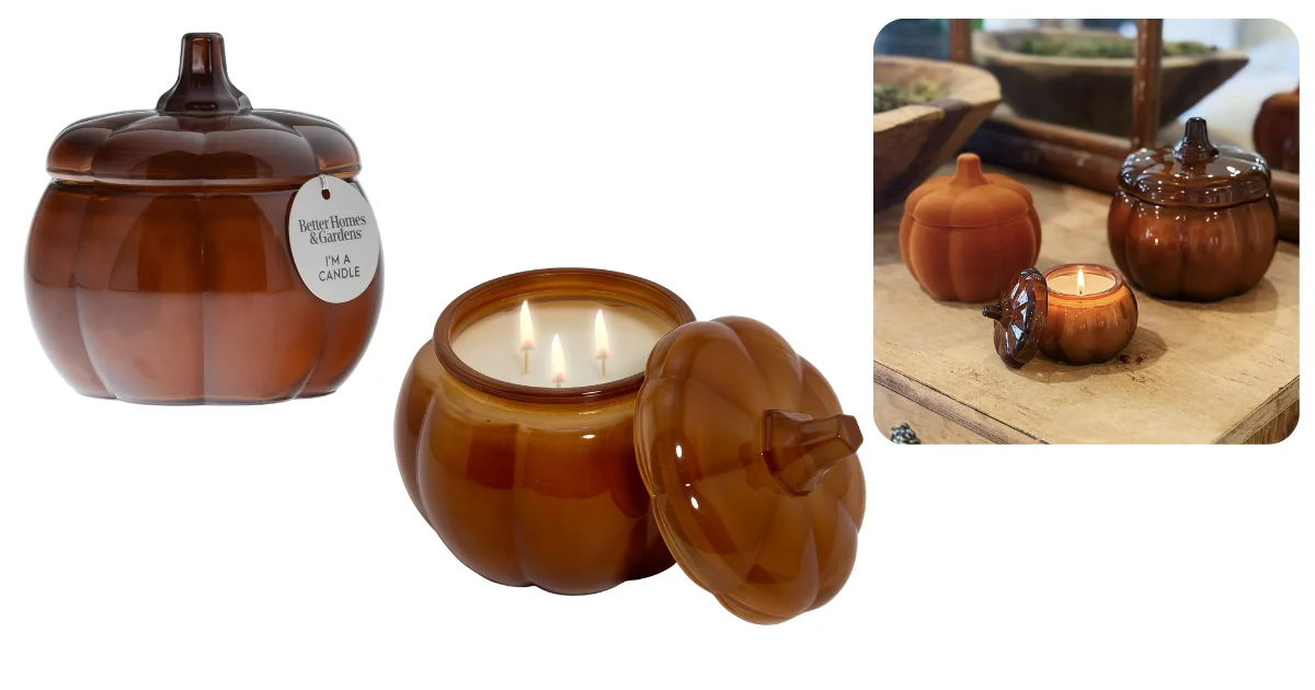 Better Homes & Gardens Pumpkin Candle Free
