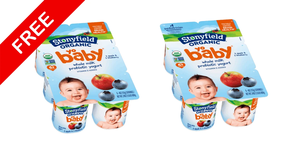 Stonyfield YoBaby Free Multipack Cups