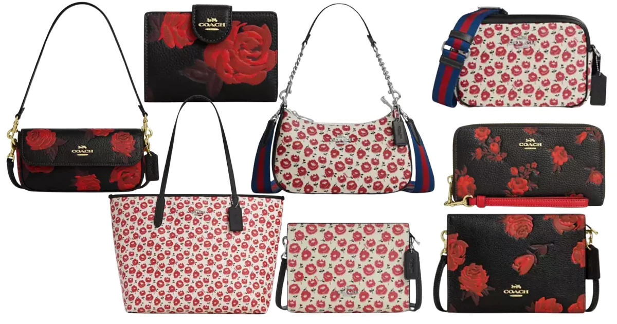 Coach Outlet Floral Print Collection