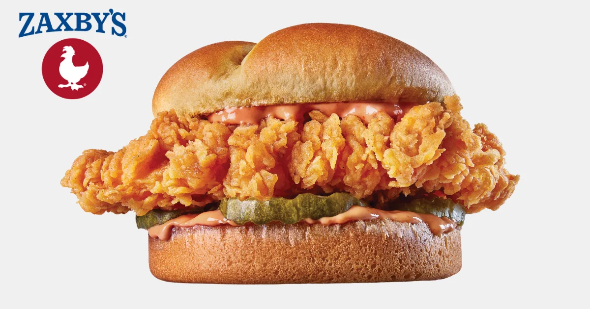 Zaxby’s Signature Sandwich Free