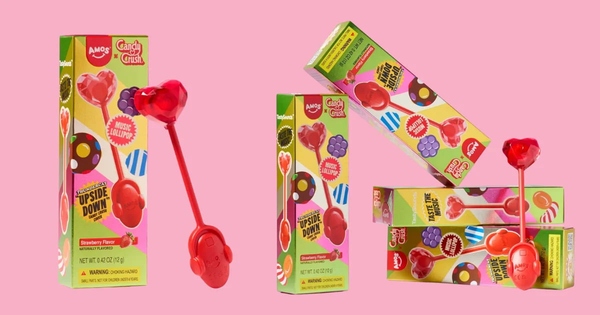 Candy Crush Upside Down Lollipop
