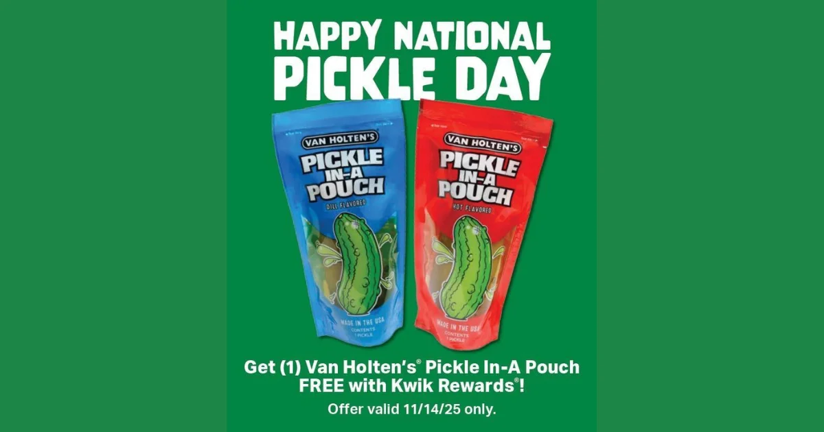 Kwik Trip Van Holten’s Pickle In-A Pouch