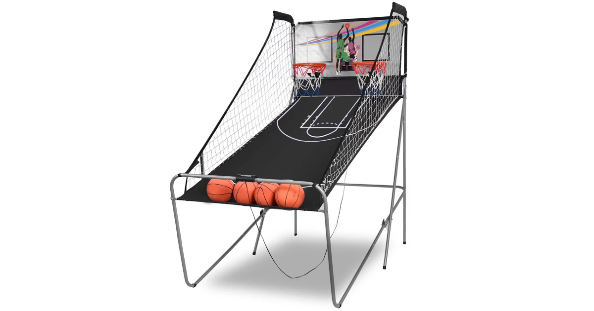 Dual LED Electronic Shot Basketball Arcade Game