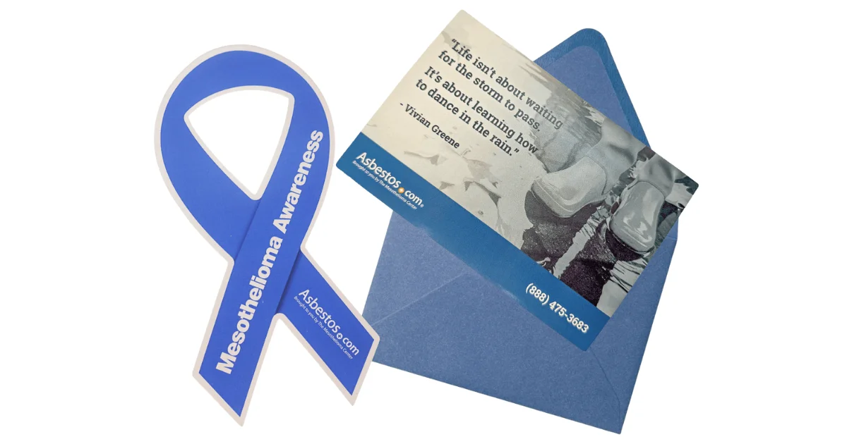 Mesothelioma Awareness Magnet