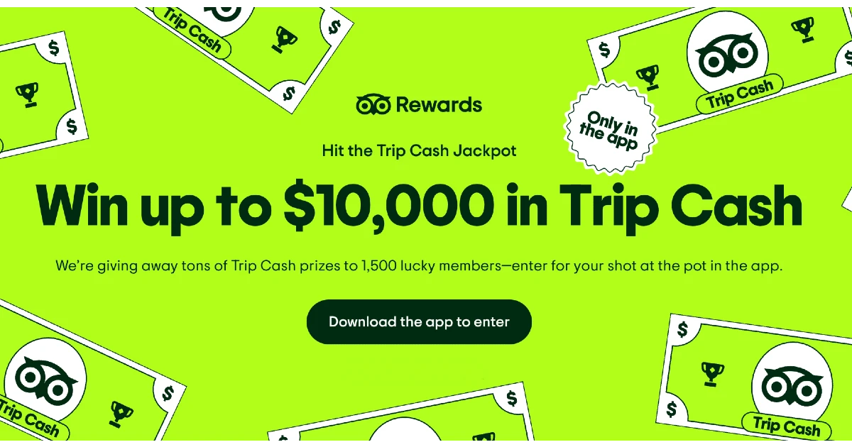TripAdvisor Trip Cash Sweepstakes