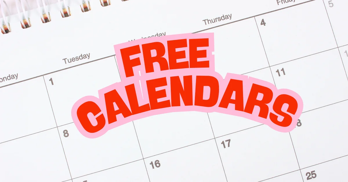 free calendar