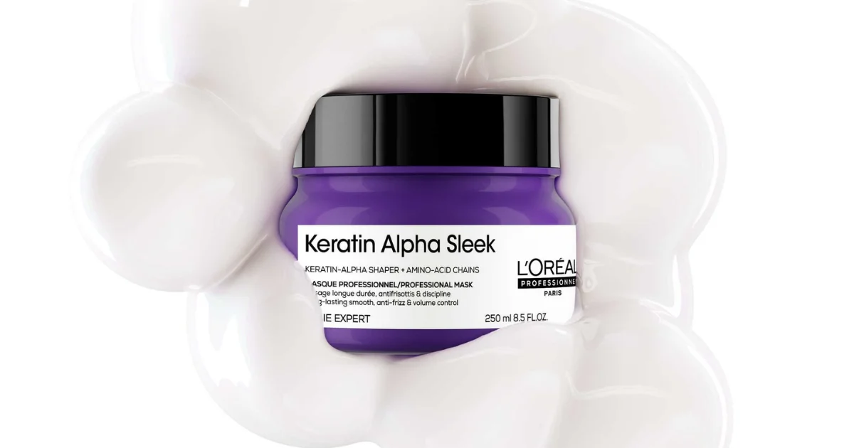 Loreal keratin Alpha Sleek