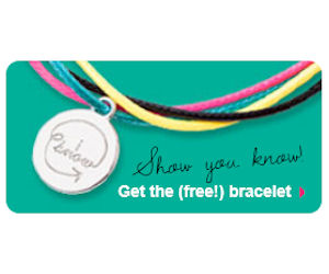 Order A Free U By Kotex Generation Know Bracelet Stuff Freebies Order A Free U By Kotex Generation Know Bracelet