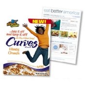 General Mills Curves Cereal