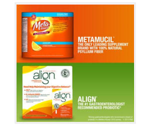 Grab a Free Metamucil Sugar-Free & Align Probiotic Sample