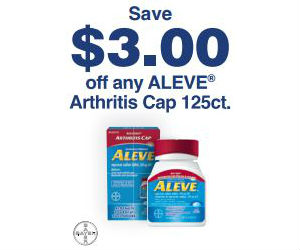 Aleve - Coupon for $3 off Arthritis Cap - Coupons