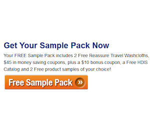 hdis sample pack free travel washcloths 2 samples coupons free travel samples
