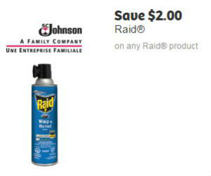 Raid - Coupon for $2 Off Any Raid Product - Coupons