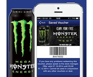 Free Monster Energy Drink with the OneStop App - Free Product Samples