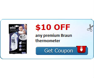 Get The Braun Thermometer Discount Coupon Today!