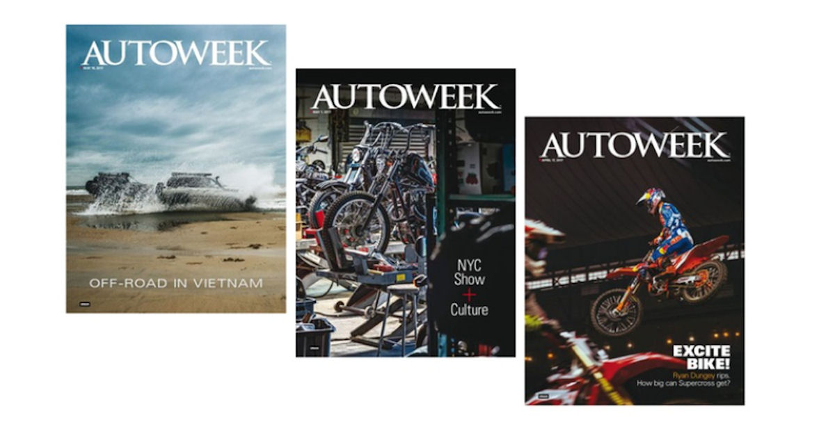 FREE Subscription to Autoweek Magazine