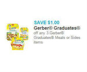 Gerber Graduates - Meals Only $0.67 at Target with Coupon - Coupons