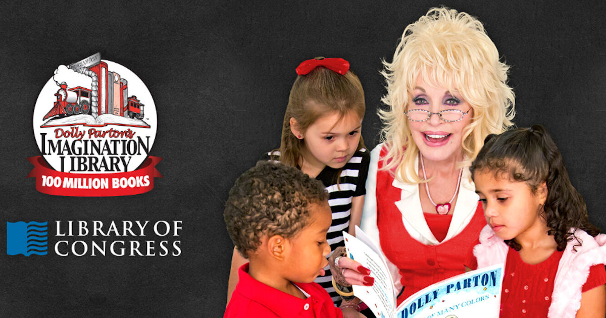 Dolly Parton's Imagination Library - FREE Kids Book Every Month!