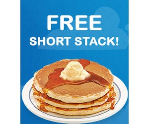 IHOP Pancake Day - Free Short Stack on 3/8 - Free Product 