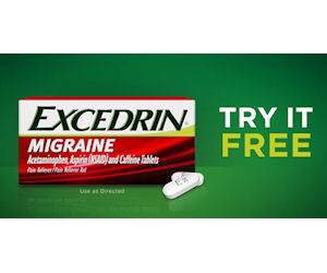 FREE Sample of Excedrin Migrai...