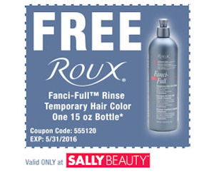 Free Roux Fanci Full Rinse Temporary Hair Color At Sally Beauty