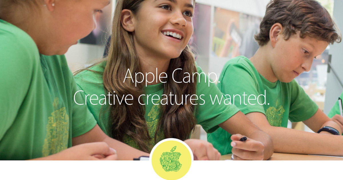 FREE Apple Camp for Kids