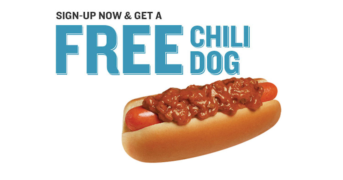FREE Chili Dog When You Join W...