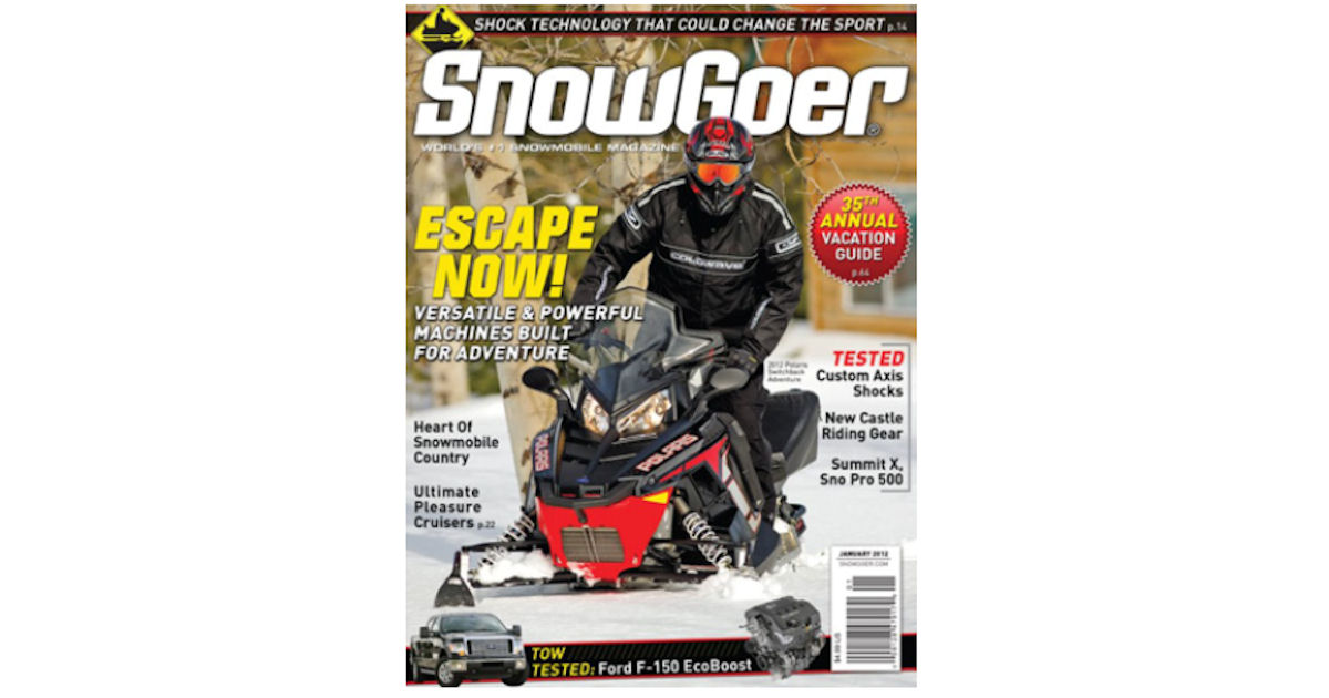 FREE Subscription to Snow Goer...
