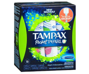 FREE Tampax Pocket Pearl Tampo...