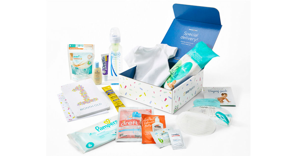 walmart free baby box