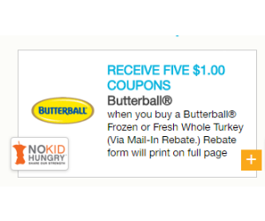 Help you save $5 with a Butterball Turkey Rebate - Printable Coupon codes photograph about Butterball Coupons Turkey Printable named Conserve $5 with a Butterball Turkey Rebate - Printable Discount coupons