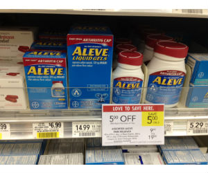 Aleve Pain Reliever at Publix