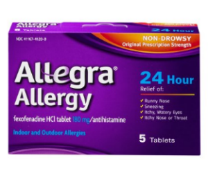 Allegra  Allergy at Walmart