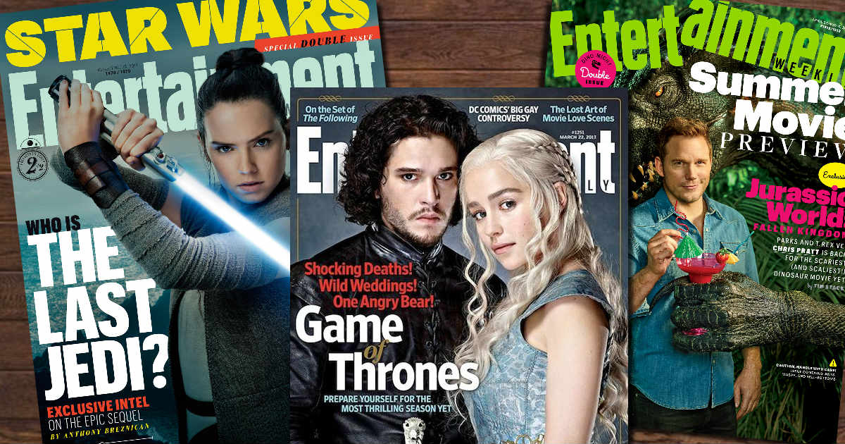 FREE Subscription to Entertainment Weekly