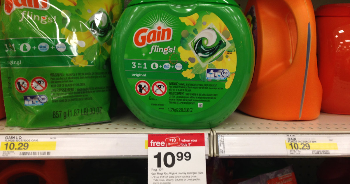 Gain Flings at Target for $4.65 with Coupons - Daily Deals &amp; Coupons