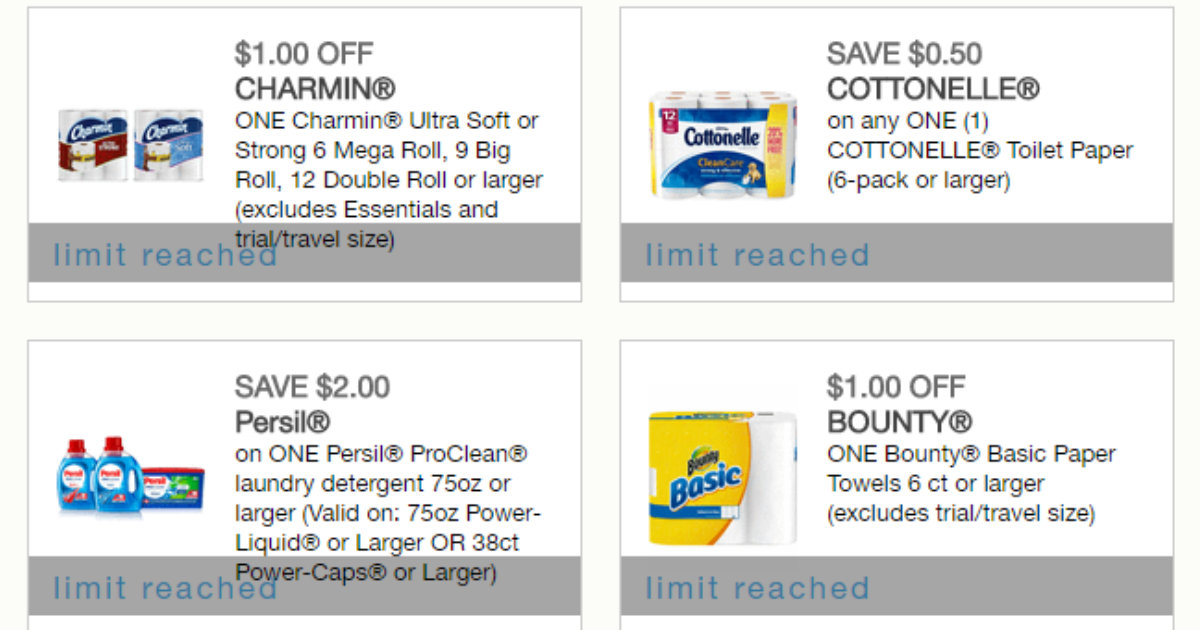 Print Your HOT Household Coupons NOW Printable Coupons