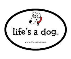 Life's a Dog Bumper Sticker