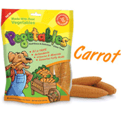 pegetables dog chews
