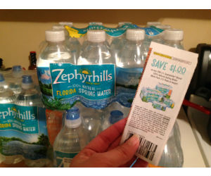 Zephyrhills Bottled Water at Publix