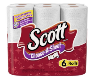 Scott Paper Towels at Walgreens