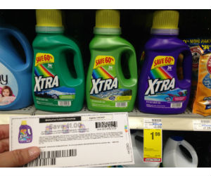 Xtra Laundry Detergent at CVS for $0.99 with Coupon ...