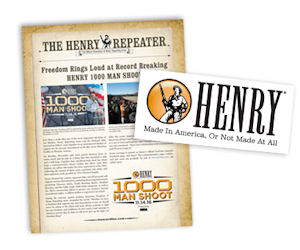 FREE Henry Made in America or.