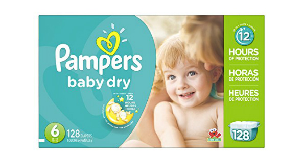 pampers large size diapers lowest price