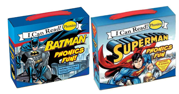 Amazon - Batman & Superman 12 Book Phonics Set $, 54% Off - Daily Deals  & Coupons