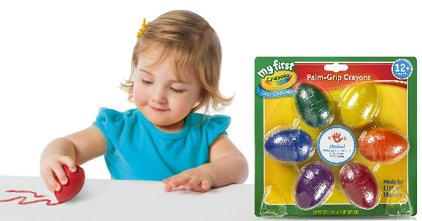Amazon - Crayola Toddler Egg Shaped Crayons $6.45, Today Only - Daily